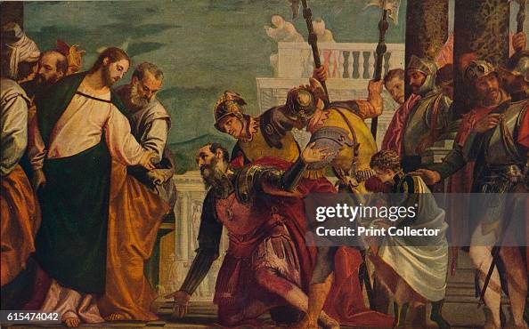 Jesus Y El Centurio De Cafarnaun From The Book Of Matthew The jesus-y-el-centurio-de-cafarnaun-from-the-book-of-matthew-the