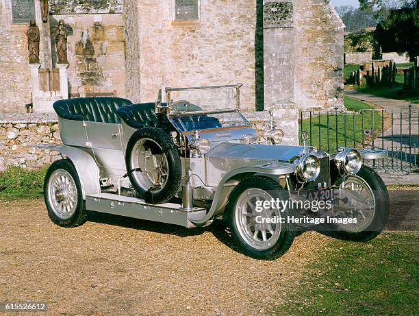 Rolls Royce Silver Ghost. Artist Unknown.