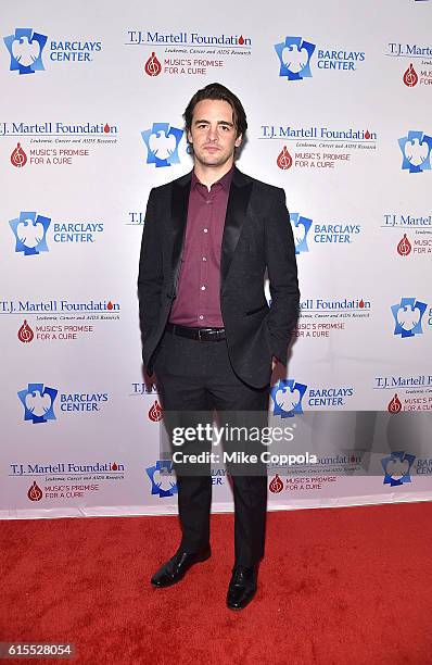 Actor Vincent Piazza attends T.J. Martell Foundation's 41st Annual Honors Gala at Gustavino's on October 18, 2016 in New York City.