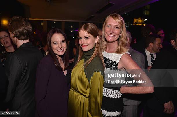 Donna Rosenstein, Genevieve Angelson, and Suzanne Patmore Gibbs attend the Amazon red carpet premiere screening of the original drama series Good...