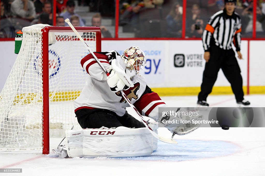 NHL: OCT 18 Coyotes at Senators