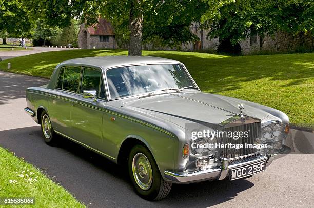 Rolls Royce Silver Shadow. Artist Unknown.