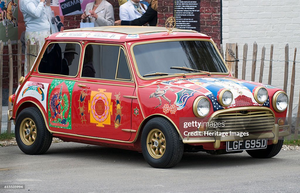 1966 Austin Mini Cooper S owned by Beatle George Harrison