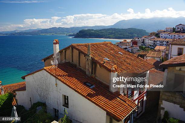 lastres - asturias - principality of asturias- spain - lastres stock pictures, royalty-free photos & images