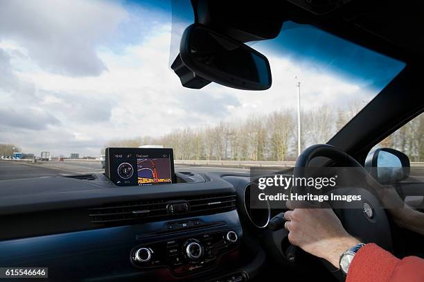 Satellite navigation system in Alfa Romeo Giulietta 2011. Artist Unknown.