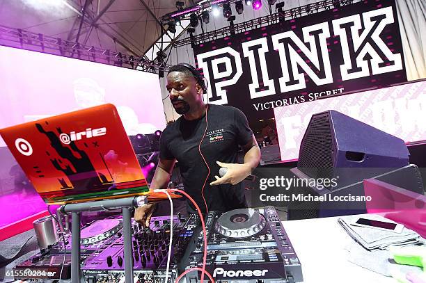 Irie performs onstage at the "PINK Nation Campus Party" hosted by Victoria's Secret PINK at Virginia Tech on October 18, 2016 in Blacksburg, Virginia.