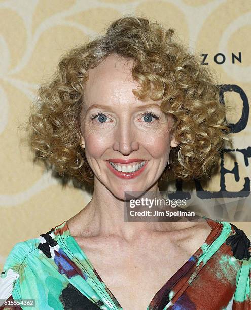 Excecutive producer/actress Darlene Hunt attends the "Good Girls Revolt" New York screening at the Joseph Urban Theater at Hearst Tower on October...