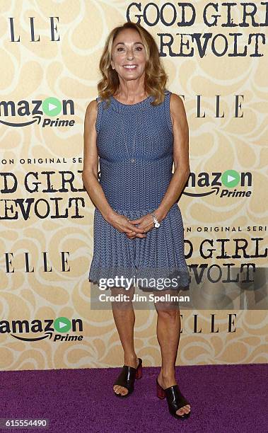 Excecutive producer Lynda Obst attends the "Good Girls Revolt" New York screening at the Joseph Urban Theater at Hearst Tower on October 18, 2016 in...