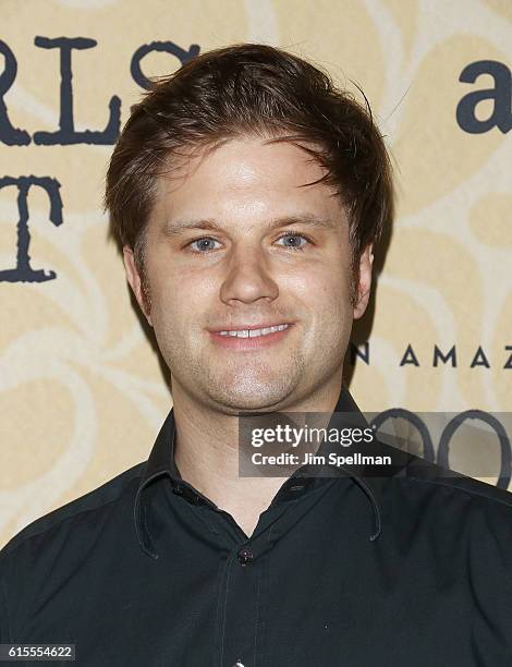 Actor Michael Oberholtzer attends the "Good Girls Revolt" New York screening at the Joseph Urban Theater at Hearst Tower on October 18, 2016 in New...