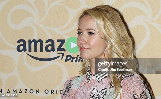 Actress Anna Camp attends the "Good Girls Revolt" New York screening at the Joseph Urban Theater at Hearst Tower on October 18, 2016 in New York City.