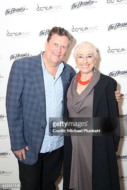 Tony Waag and Brenda Bufalino attend The 32nd Annual New York Dance and Performance Awards, The Bessies at BAM Howard Gilman Opera House on October...