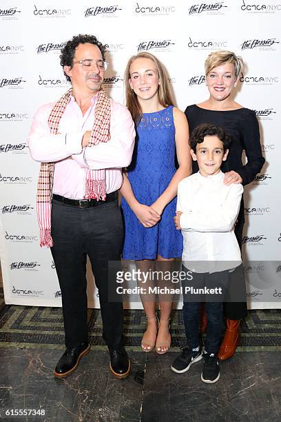 Jason Lear, Maggie Lear, Holly Batt and Hammet Lear attend The 32nd Annual New York Dance and Performance Awards, The Bessies at BAM Howard Gilman...