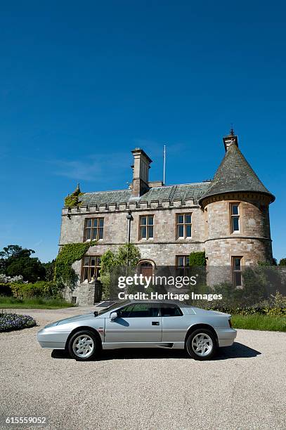 Lotus Esprit at Palace House Beaulieu. Artist Unknown.