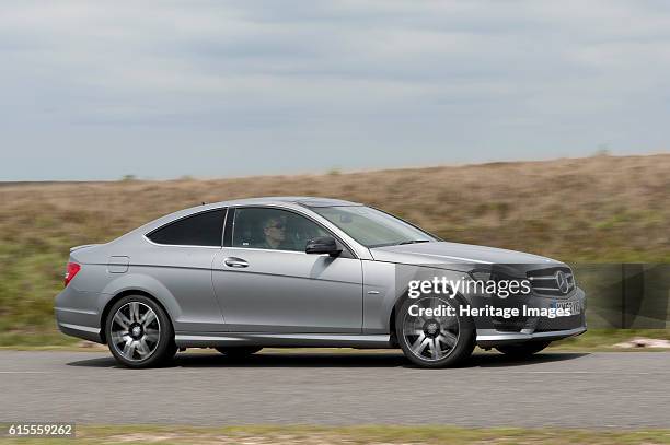 Mercedes Benz C250 Cdi Coupe AMG Sport. Artist Unknown.