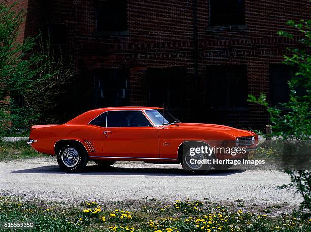 Chevrolet Camaro Copo. Artist Unknown.