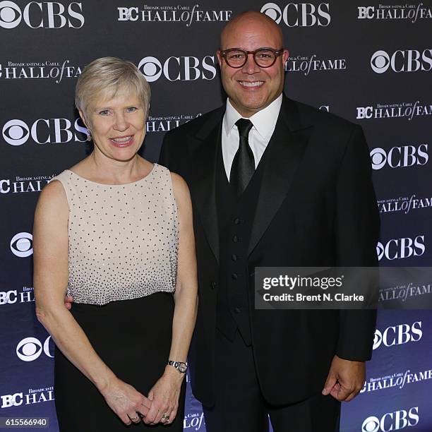 Jane Powell and president & CEO, NCTA/event honoree Michael Powell attend the Broadcasting & Cable Hall of Fame 26th Anniversary Gala held at The...