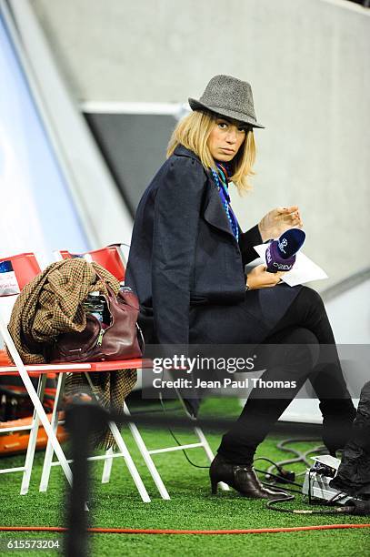 Anne Laure Bonnet during the Champions League match between Lyon and Juventus at Stade des Lumieres on October 18, 2016 in Decines-Charpieu, France.