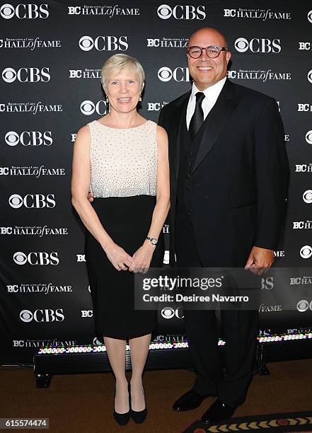 Jane Powell and President & CEO of NCTA, Michael Powell attend the 2016 Broadcasting & Cable Hall of Fame 26th Anniversary Gala at The Waldorf...