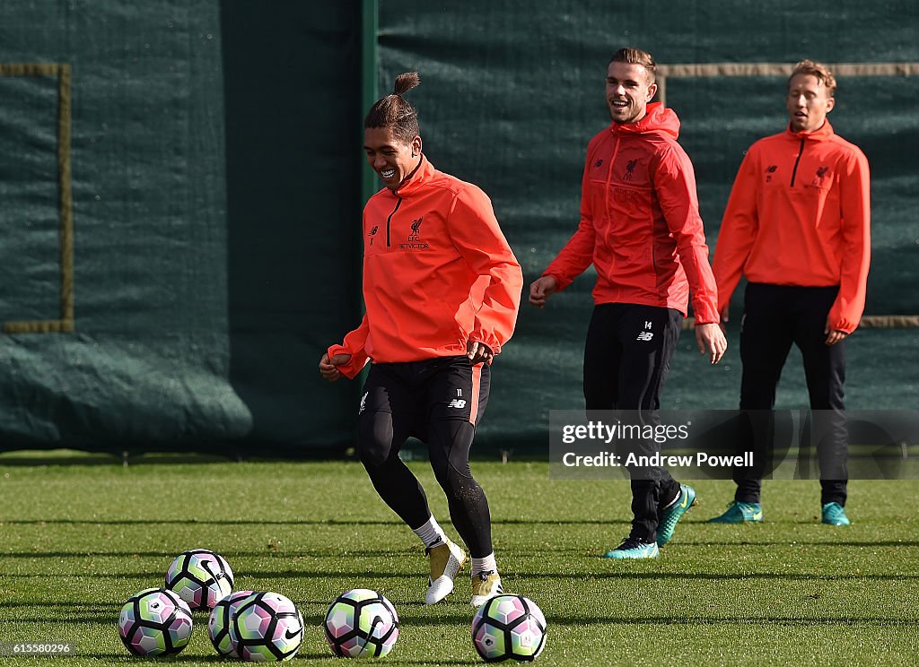 Liverpool Training Session