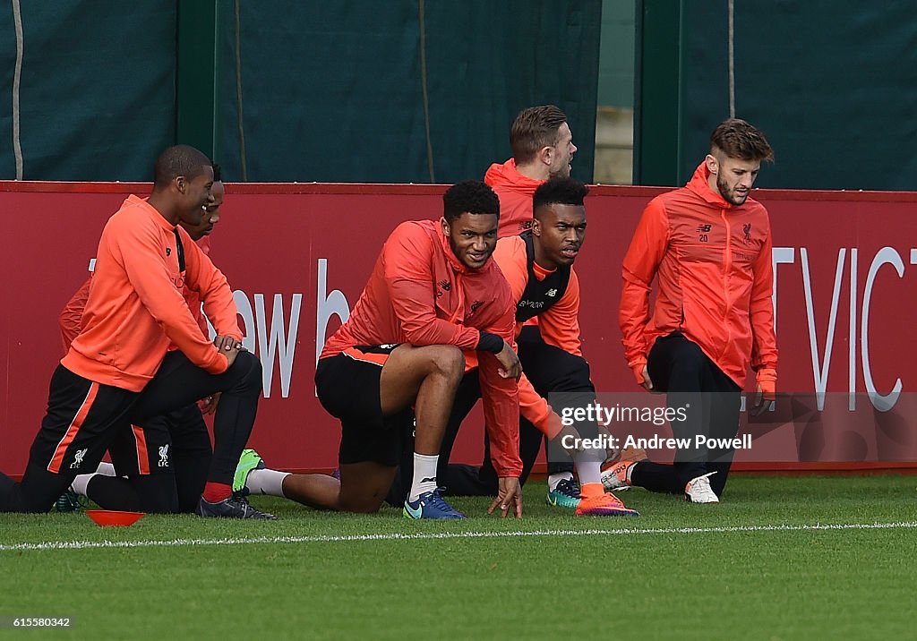 Liverpool Training Session