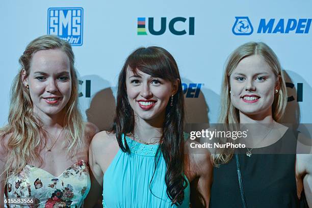 Anna van der Breggen , Rio 2016 Olympic Champion in the Womens Road Race Award, Katarzyna Niewiadoma, the UCI Women's WorldTour Young Rider...