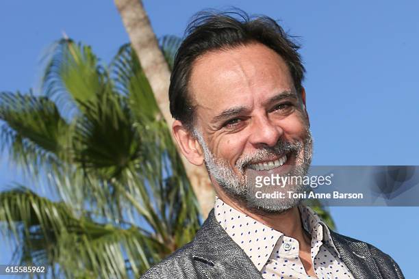 Alexander Siddig attends Photocall for "The Kennedys: After Camelot" as part of MIPCOM at Palais des Festivals on October 18, 2016 in Cannes, France.