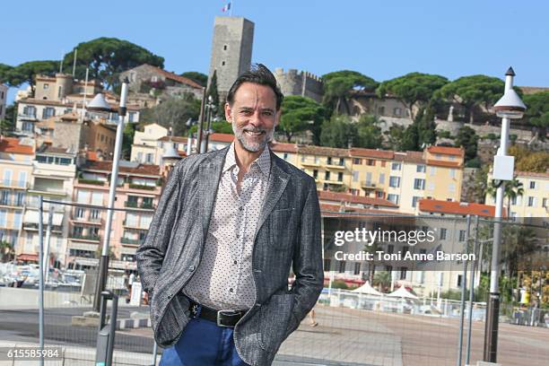 Alexander Siddig attends Photocall for "The Kennedys: After Camelot" as part of MIPCOM at Palais des Festivals on October 18, 2016 in Cannes, France.