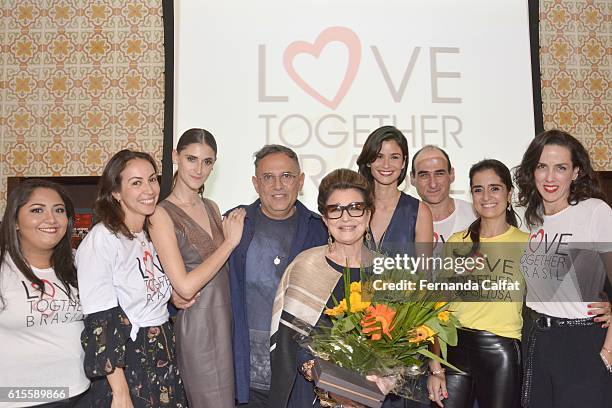 Daiane Conterato,Fernanda Calfat,Costanza Pascolato, Ana Izabel Carvalho Pinto,Amir Slama,Paulo Borges, Carol Ribeiro,Simony,Fernanda Consorte attend...