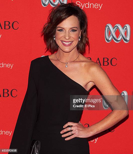 Natarsha Belling attends the 2016 Andrew Olle Media Lecture on October 14, 2016 in Sydney, Australia.