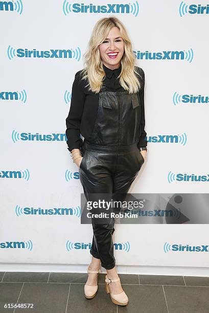 Alli Webb visits at SiriusXM Studio on October 19, 2016 in New York City.