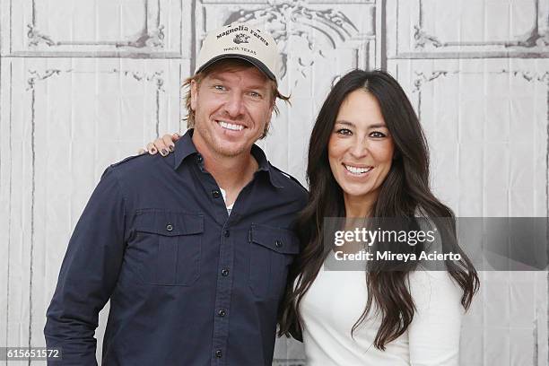 The Build Series presents Chip Gaines and Joanna Gaines to discuss their new book "The Magnolia Story" at AOL HQ on October 19, 2016 in New York City.