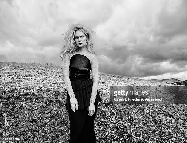 Actress Deborah Ann Woll is photographed for Contentmode Magazine on May 6, 2016 in Los Angeles, California. PUBLISHED IMAGE.