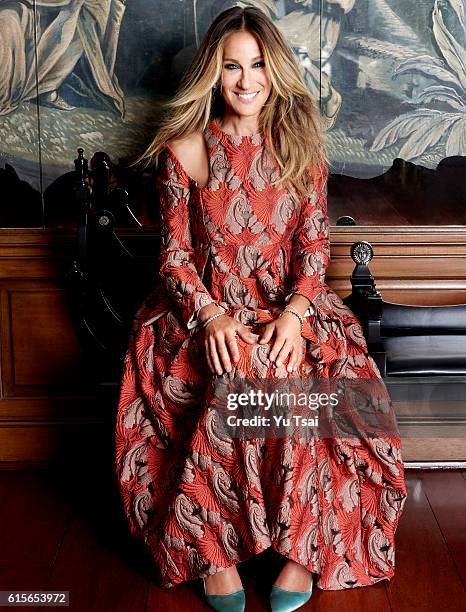 Actress and producer Sarah Jessica Parker is photographed for Rhapsody Magazine on July 30, 2016 in Los Angeles, California. PUBLISHED IMAGE.