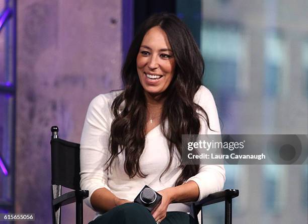 Joanna Gaines attends The Build Series to discuss "The Magnolia Story" at AOL HQ on October 19, 2016 in New York City.