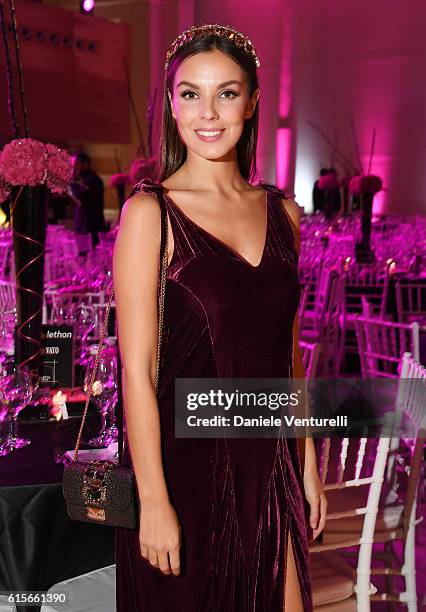Alessia Reato attends the Telethon Gala during the 11th Rome Film Fest on October 19, 2016 in Rome, Italy.
