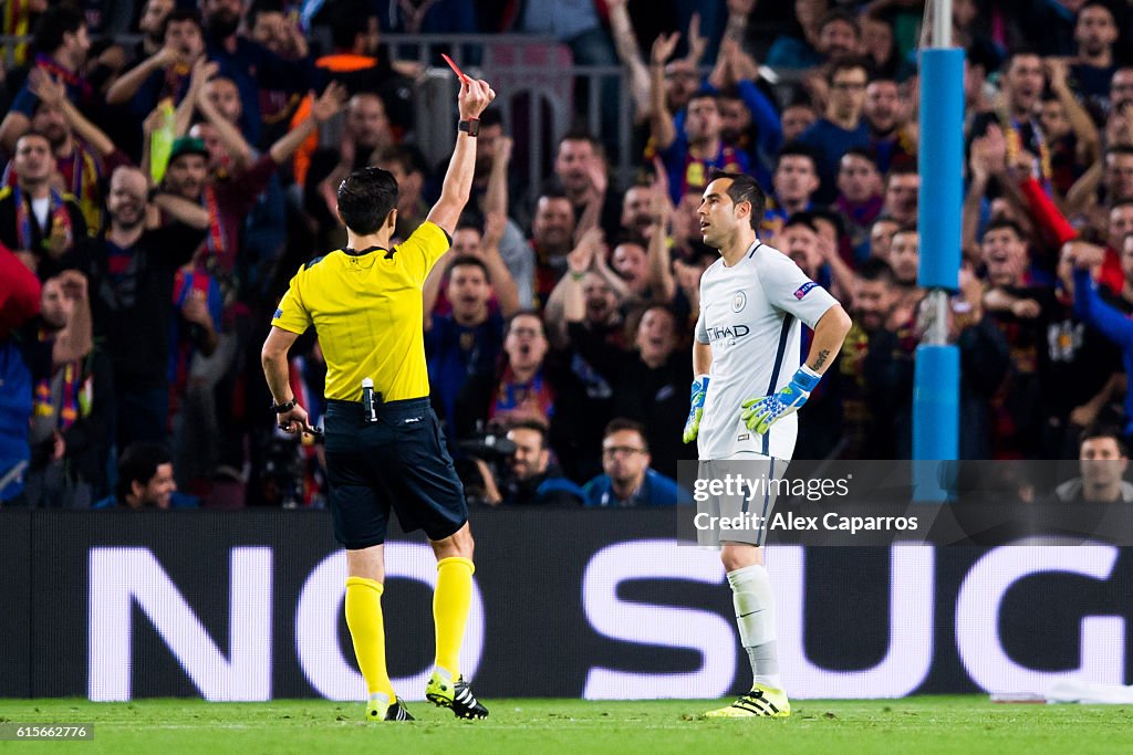 FC Barcelona v Manchester City FC - UEFA Champions League