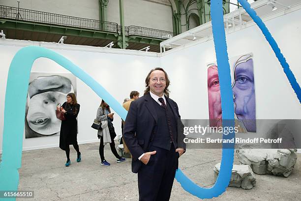 Bill Pallot attends the FIAC 2016 - International Contemporary Art Fair : Press Preview. Held at Le Grand Palais on October 19, 2016 in Paris, France.