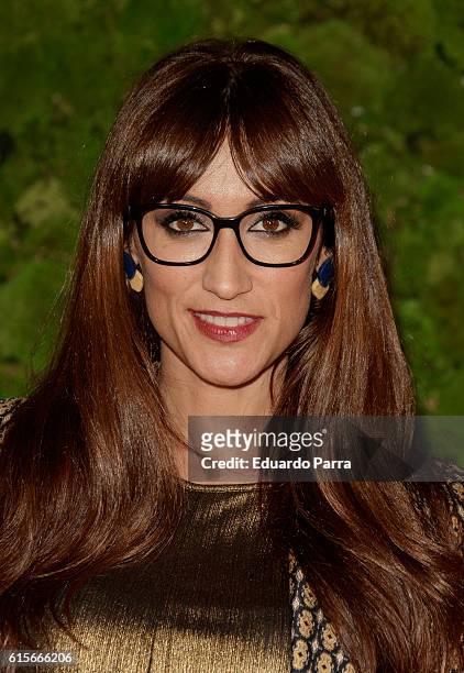 Actress Ana Morgade attends the 'Mercado de Sabores' 3rd edition photocall at Madrid Cityhall on October 19, 2016 in Madrid, Spain.