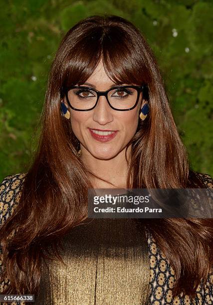 Actress Ana Morgade attends the 'Mercado de Sabores' 3rd edition photocall at Madrid Cityhall on October 19, 2016 in Madrid, Spain.