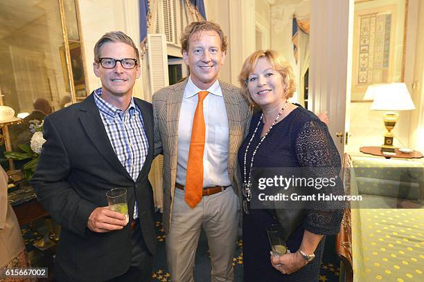 Jeff Allen, Stan Dixon and Laura Howard attend The Institute of Classical Architecture & Art Celebrates the Classicist No. 13 with Classical American...