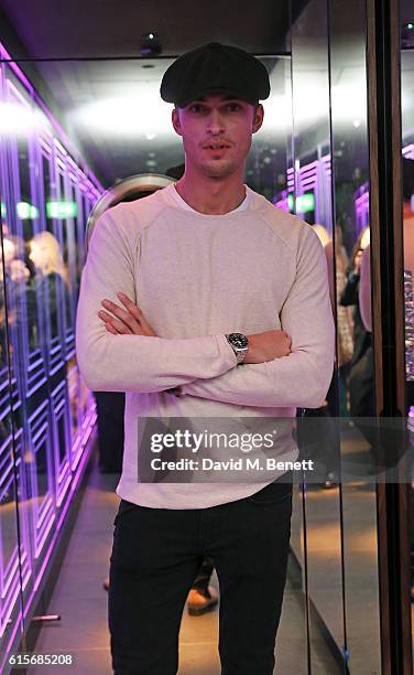 Harvey Newton-Haydon attends the launch of MNKY HSE late-night restaurant, Mayfair on October 19, 2016 in London, England.