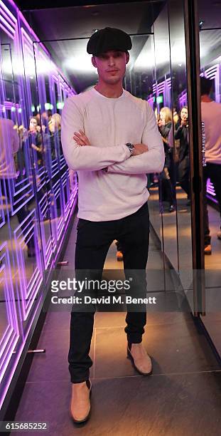 Harvey Newton-Haydon attends the launch of MNKY HSE late-night restaurant, Mayfair on October 19, 2016 in London, England.