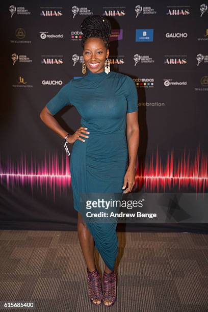 Jamelia attends the Audio & Radio Industry Awards at First Direct Arena Leeds on October 19, 2016 in Leeds, England.