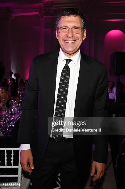 Fabrizio Frizzi attends the Telethon Gala during the 11th Rome Film Fest on October 19, 2016 in Rome, Italy.