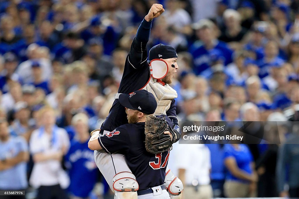 ALCS - Cleveland Indians v Toronto Blue Jays - Game Five
