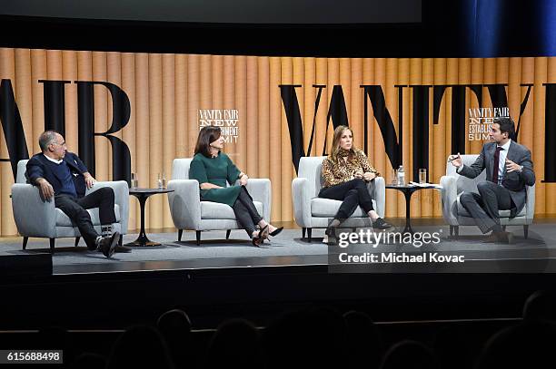 Chairman at Sequoia Capital, Michael Moritz, vice chairman at G.E., Beth Comstock, vice chairman at Legendary Entertainment, Mary Parent, and...