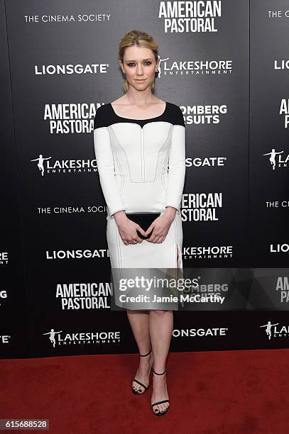 Valorie Curry attends a screening of "American Pastoral" hosted by Lionsgate, Lakeshore Entertainment and Bloomberg Pursuits at Museum of Modern Art...