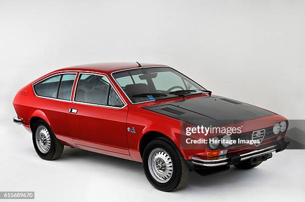 Alfa Romeo Alfetta GTV. Artist Unknown.