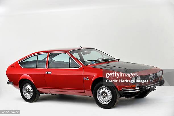 Alfa Romeo Alfetta GTV. Artist Unknown.