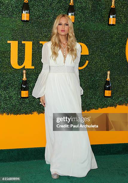 Fashion Designer Rachel Zoe attends 7th Annual Veuve Clicquot Polo Classic at Will Rogers State Historic Park on October 15, 2016 in Pacific...